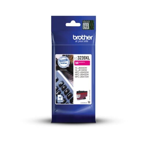 Brother bläckpatron LC3239XLM Magenta