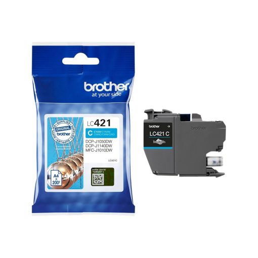 Brother original LC421C-bläckpatron