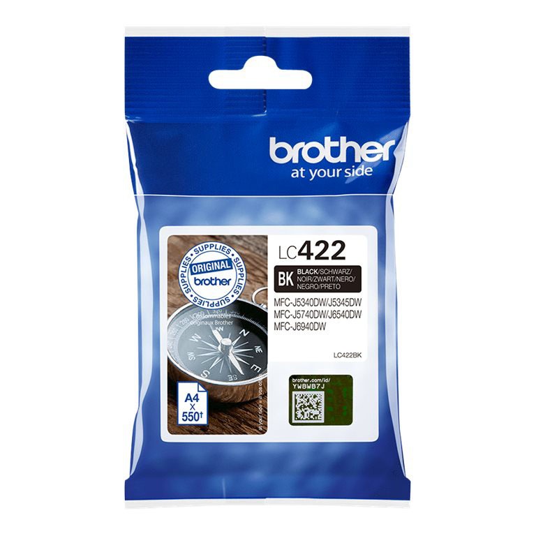 Brother LC 422 Svart