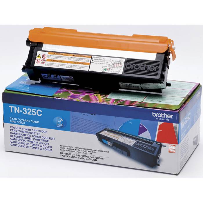 Brother TN325C original tonerkassett