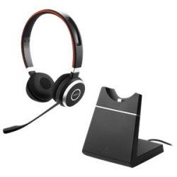 Jabra Evolve 65 UC stereo | Trådlös Svart Headset