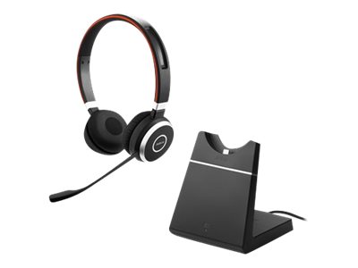 Jabra Evolve 65 UC stereo | Trådlös Svart Headset