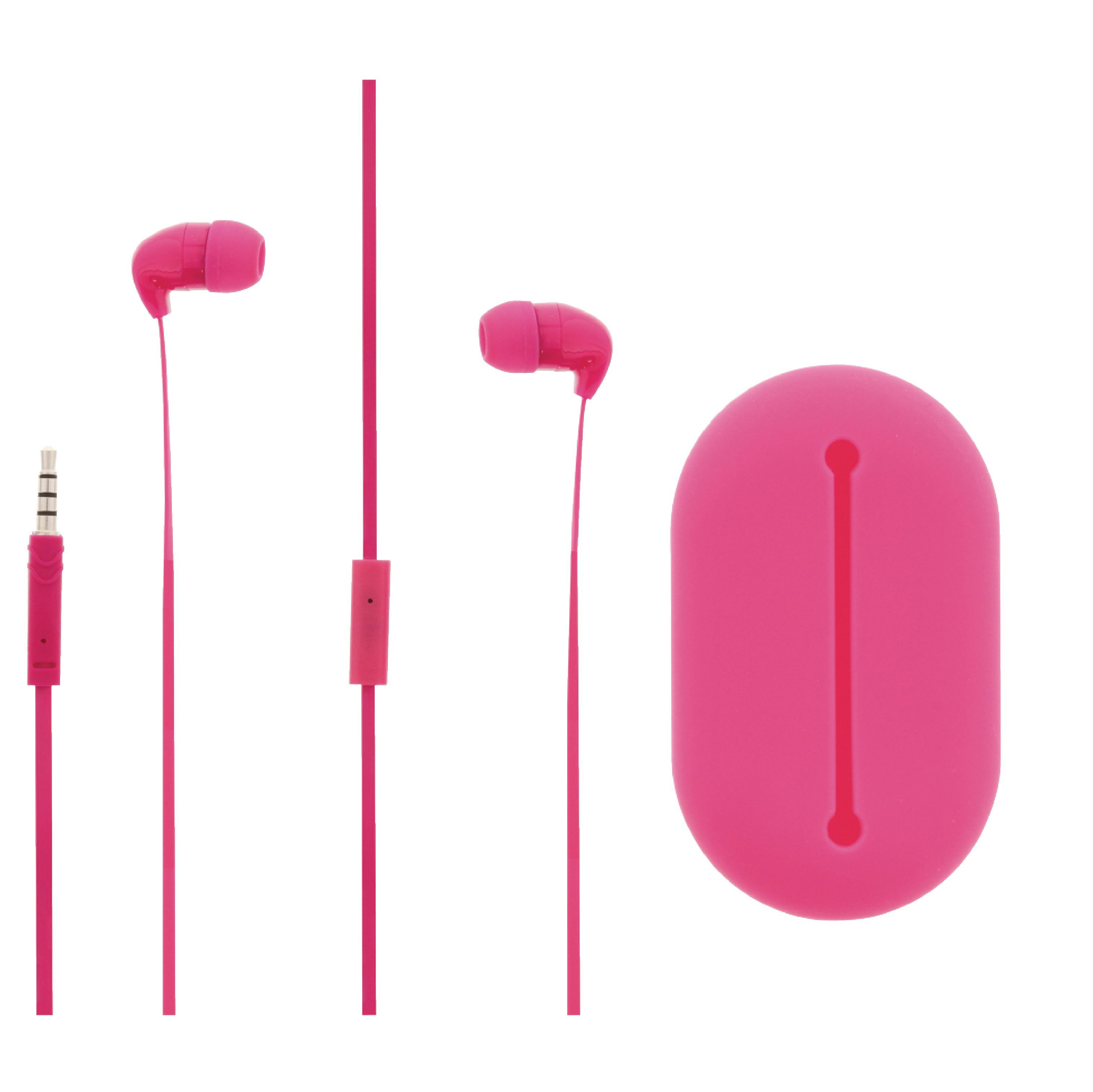 Headset Flatkabel In-ear 3.5mm