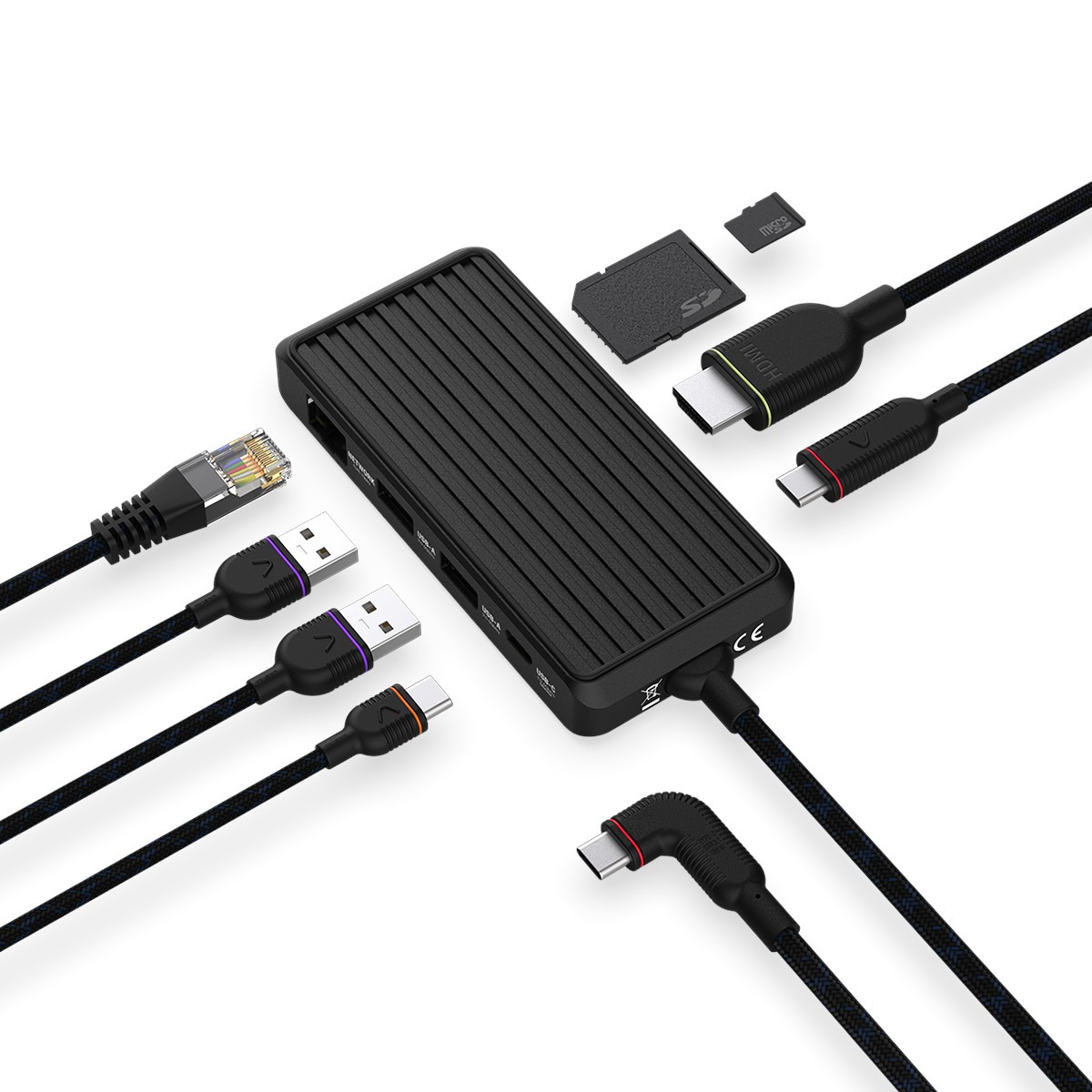 Unisynk 8 Port USB-C Hub