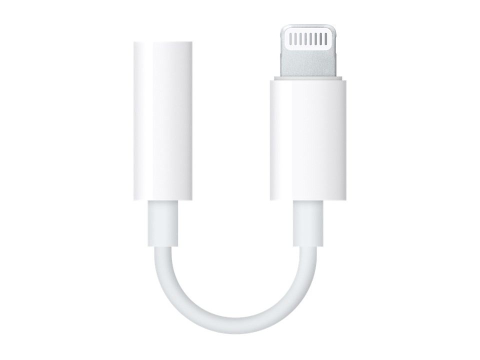 Apple Lightning till 3.5mm Headphone Jack Adapter