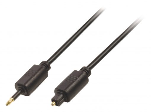 Digitalljudkabel Toslink 2m | 3,5mm | Svart | Nedis