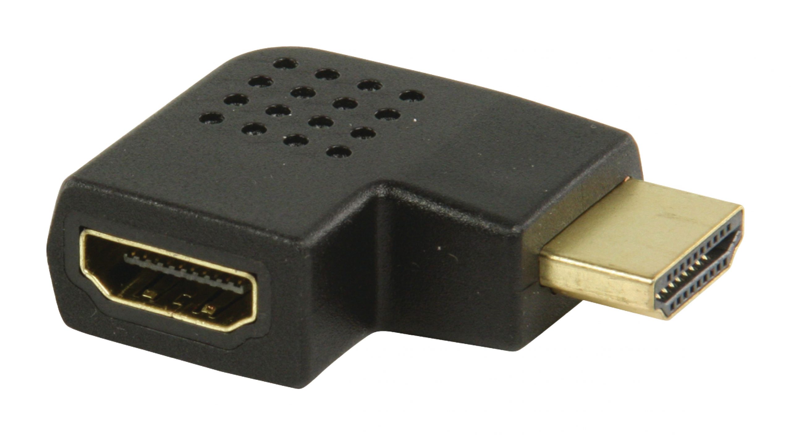 HDMI Adapter högervinklad | Höghastighets HDMI kontakt