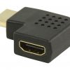 HDMI Adapter vänstervinklad | Höghastighets HDMI kontakt