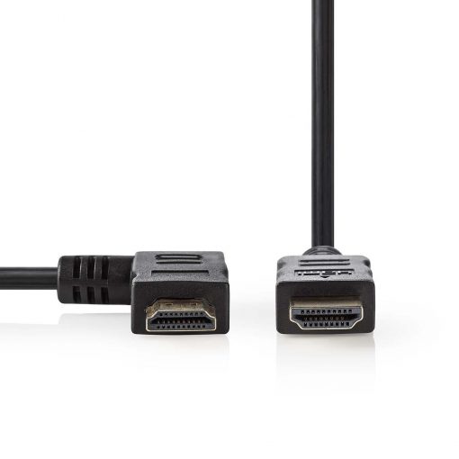 HDMI Kabel högervinklad Ethernet | Höghastighets | 3m svart