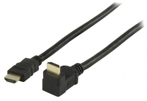 HDMI Kabel vinklad 2m | 90° vinklad med Ethernet