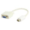 Mini DVI till VGA adapter | 0.20m | Vit | Adapter