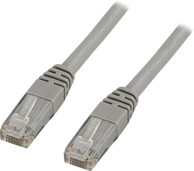 Nätverkskabel 0.5m | TP 0.5m/CAT6/UTP | Deltaco
