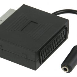 SCART adapter hane till stereohona | 3,5mm | 0,2m