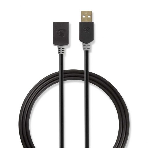 USB 2.0 förlängningskabel 2m