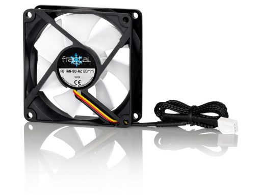 Fractal Design 80mm Silent Series R2 | Tyst Chassifläkt