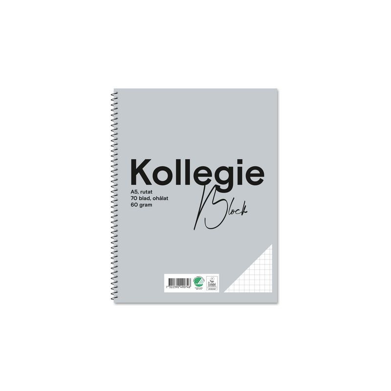 Kollegieblock FW A5 60g