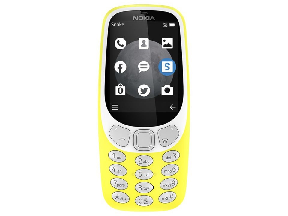Nokia 3310 16MB Gul