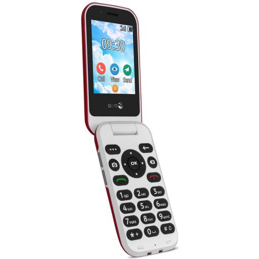 Doro 7031 4G Röd/Vit