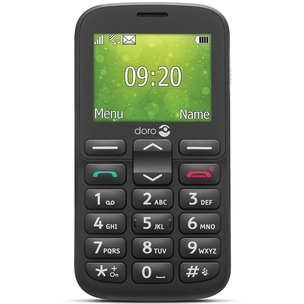 Doro mobiltelefon 1382 Black