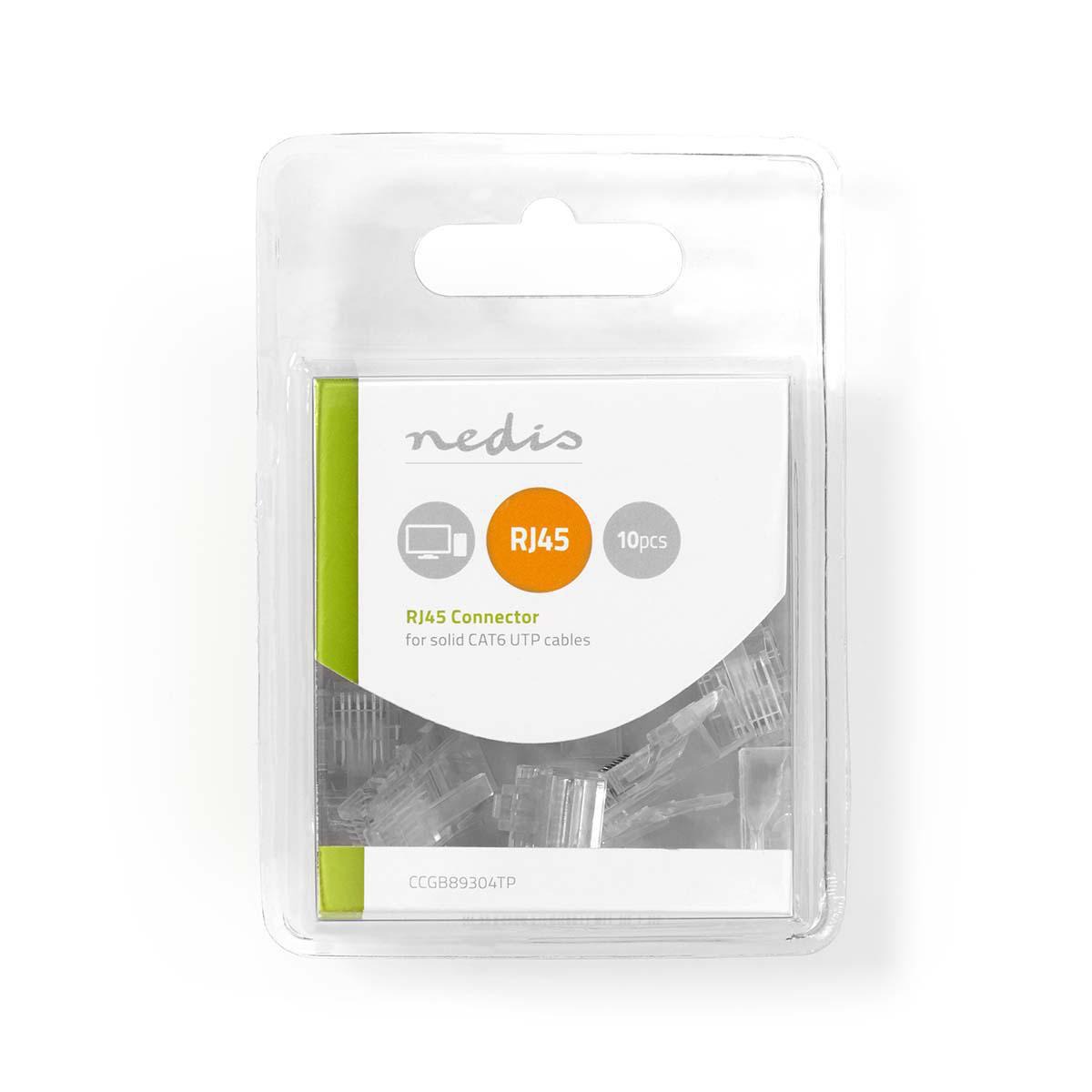 RJ45-kontakt UTP CAT6 Hane