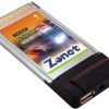 Zonet 32-bits Cardbus USB 2.0 kort med 2 portar