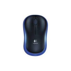 Logitech M185 Blå Optisk Trådlös