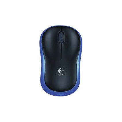 Logitech M185 Blå Optisk Trådlös