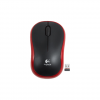 Logitech M185 Röd Trådlös Mus
