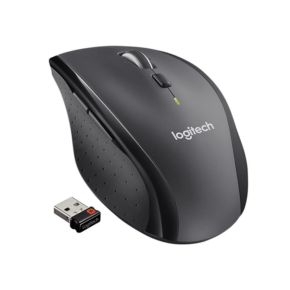 Logitech M705 | Mus | laser | trådlös | 2.4 GHz | trådlös USB-mottagare