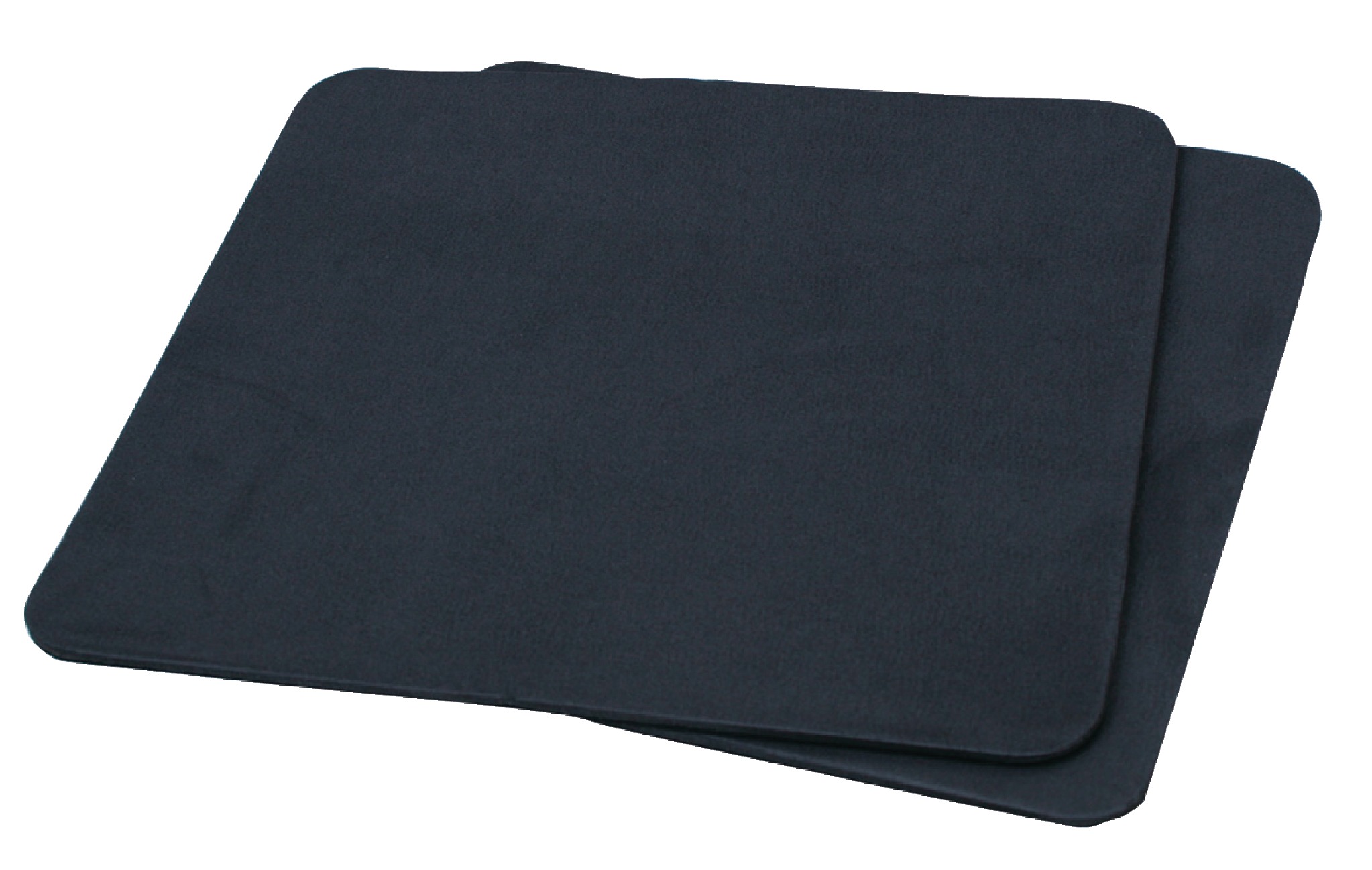 Neutral svart musmatta