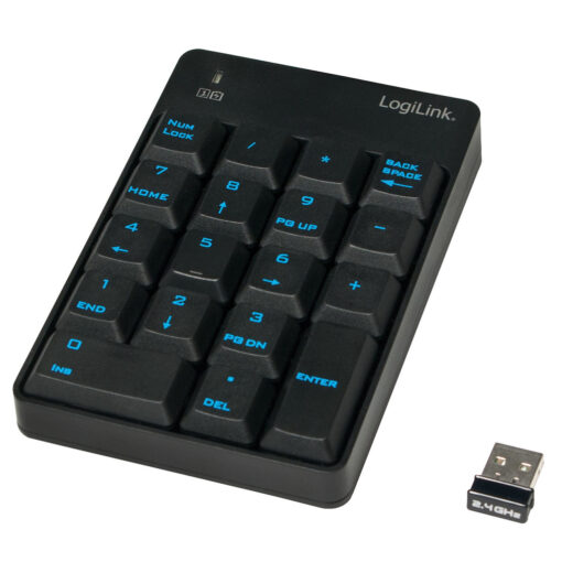 LOGILINK Numeriskt tangentbord Trådlöst