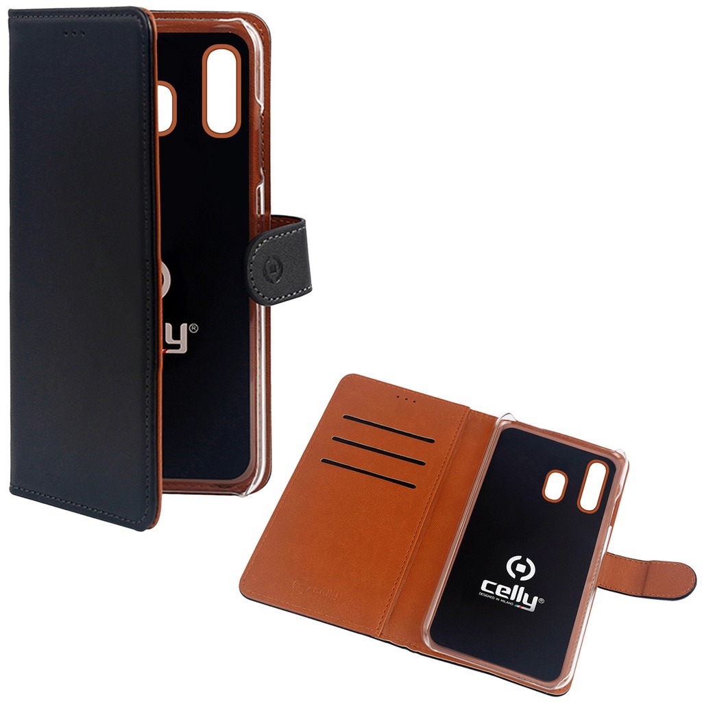 Plånboksfodral Samsung Galaxy A20e Sv/be